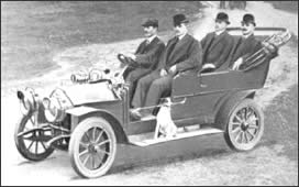 The first car in Perm