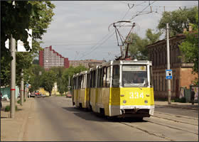 Perm has an extensive public transport system