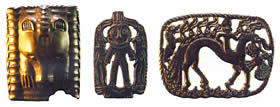 Ancient bronze ornaments in Perm animal style