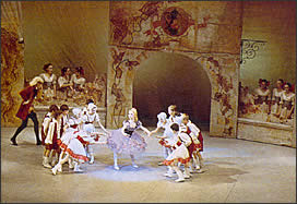 Copellia ballet at P. I. Tchaikovsky Opera and Ballet Theatre